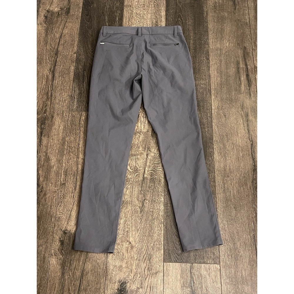 Vuori Pants Mens 28 Gray (28x31) Cascade Tech Khaki Performance Golf Active V427 - Picture 10 of 11